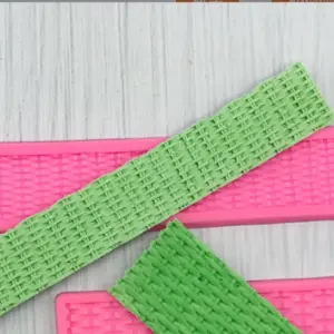 Basket Weave Texture Silicone Mould