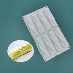 8 cavity Silicone twisted Rope Entremet Mould