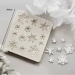 Snowflake silicone mould