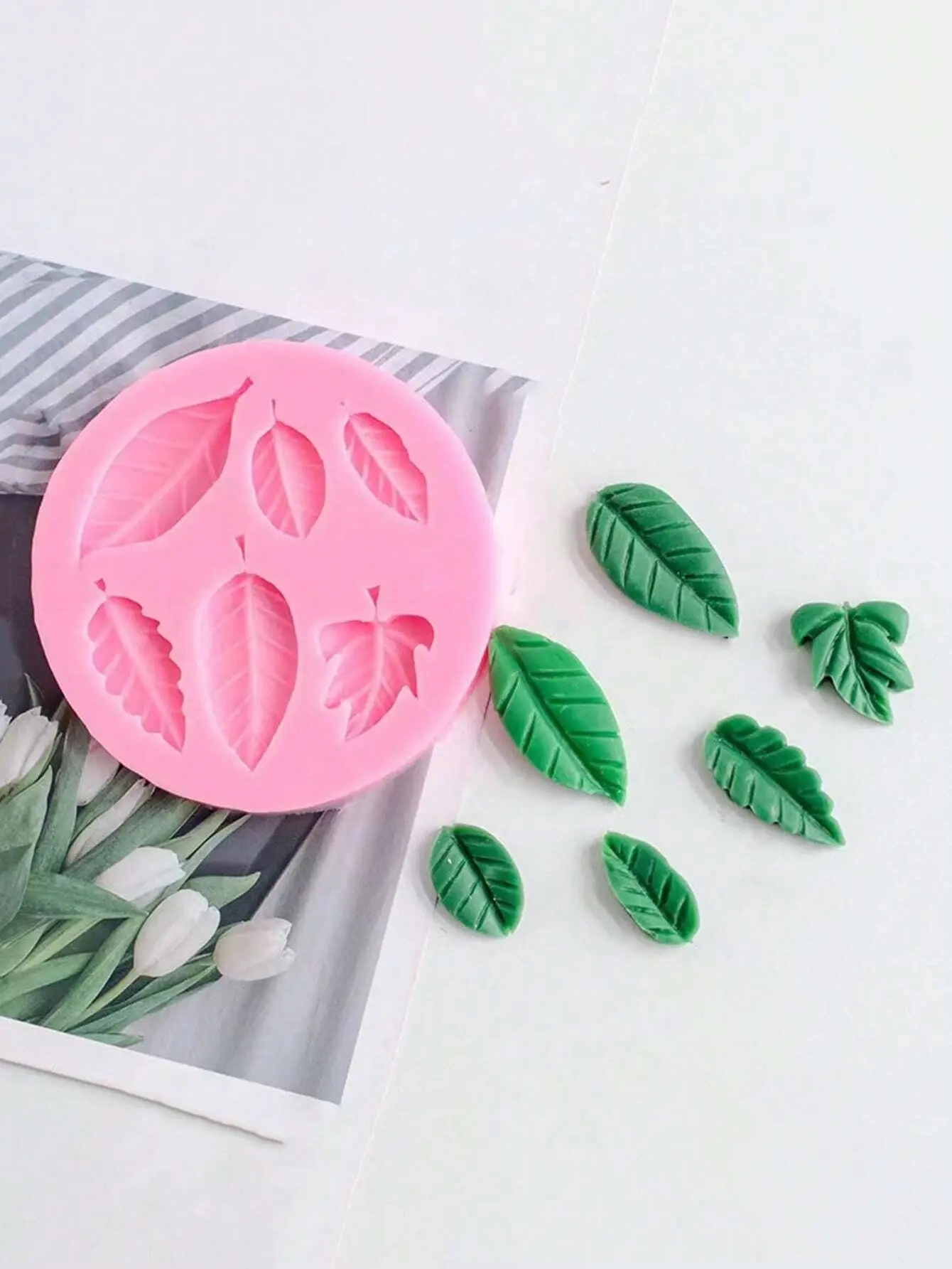 Leaf Design Candy Mould