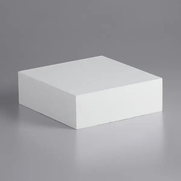 12" x 12" x 4" Foam Square Cake Dummy