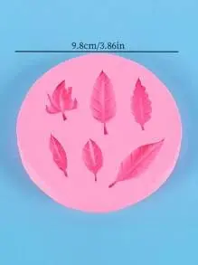 Leaf Design Candy Mould