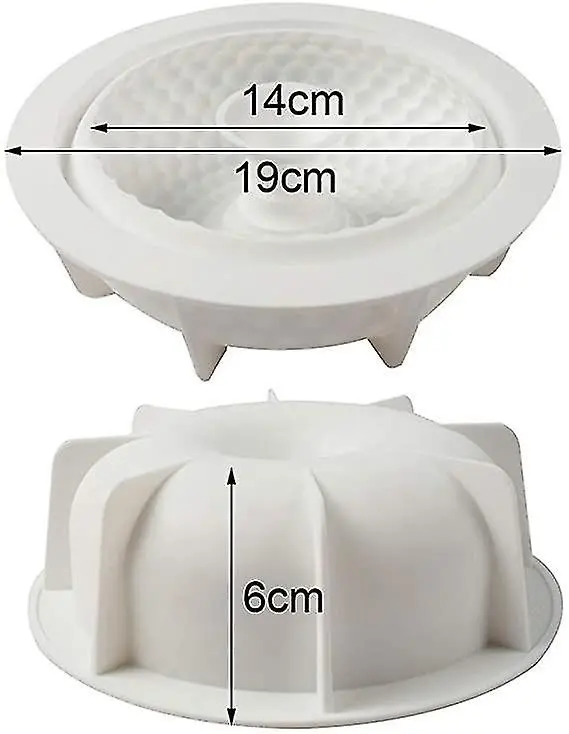 Cake Decor 3D Round Bubble Donut Shape Cake Molds Entremet Cake Mould Mousse Mould entremet mould