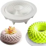 Cake Decor 3D Round Bubble Donut Shape Cake Molds Entremet Cake Mould Mousse Mould entremet mould
