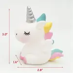 1 pcs Unicorn Cake Toppers Miniature Unicorn Figurines Mini Unicorn Toys cake toys