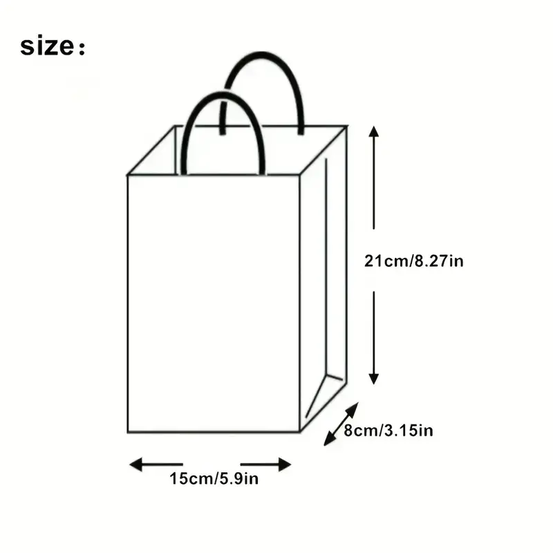 1pcs HO HO HO Christmas Gift Bags