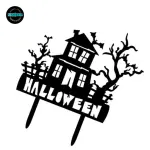Haunted House Halloween topper