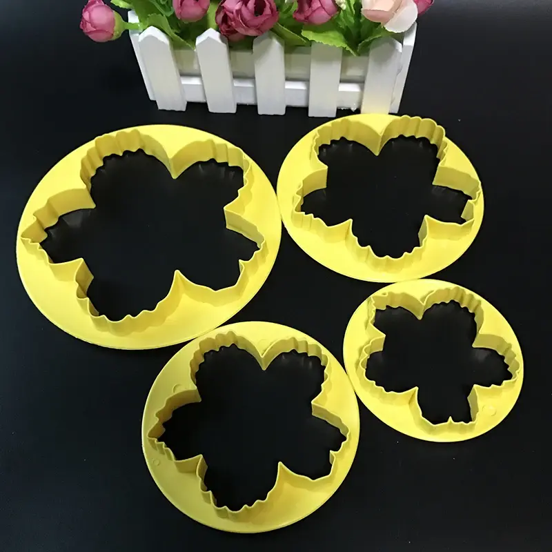 4Pcs Bigger Peony Petals Flower Cutter set