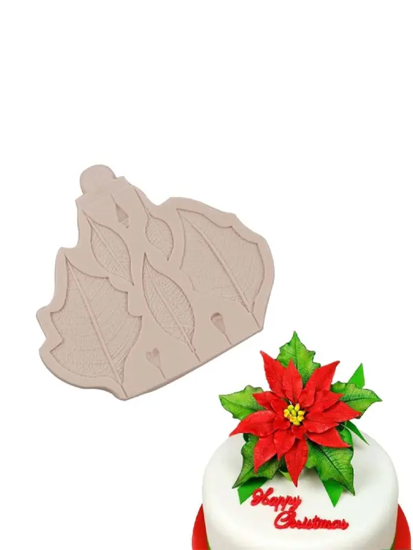 Poinsettia Shaped Mould