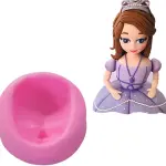 3D Baby Face Silicone Mould for Fondant & Chocolate Making