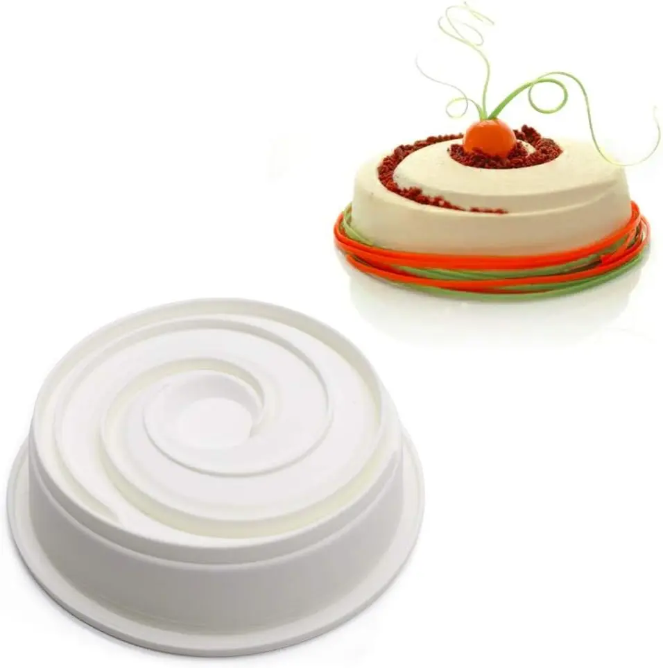 Fondant Molds Corrugated Mousse Chiffon Shape Cake Mousse mould entremet mould