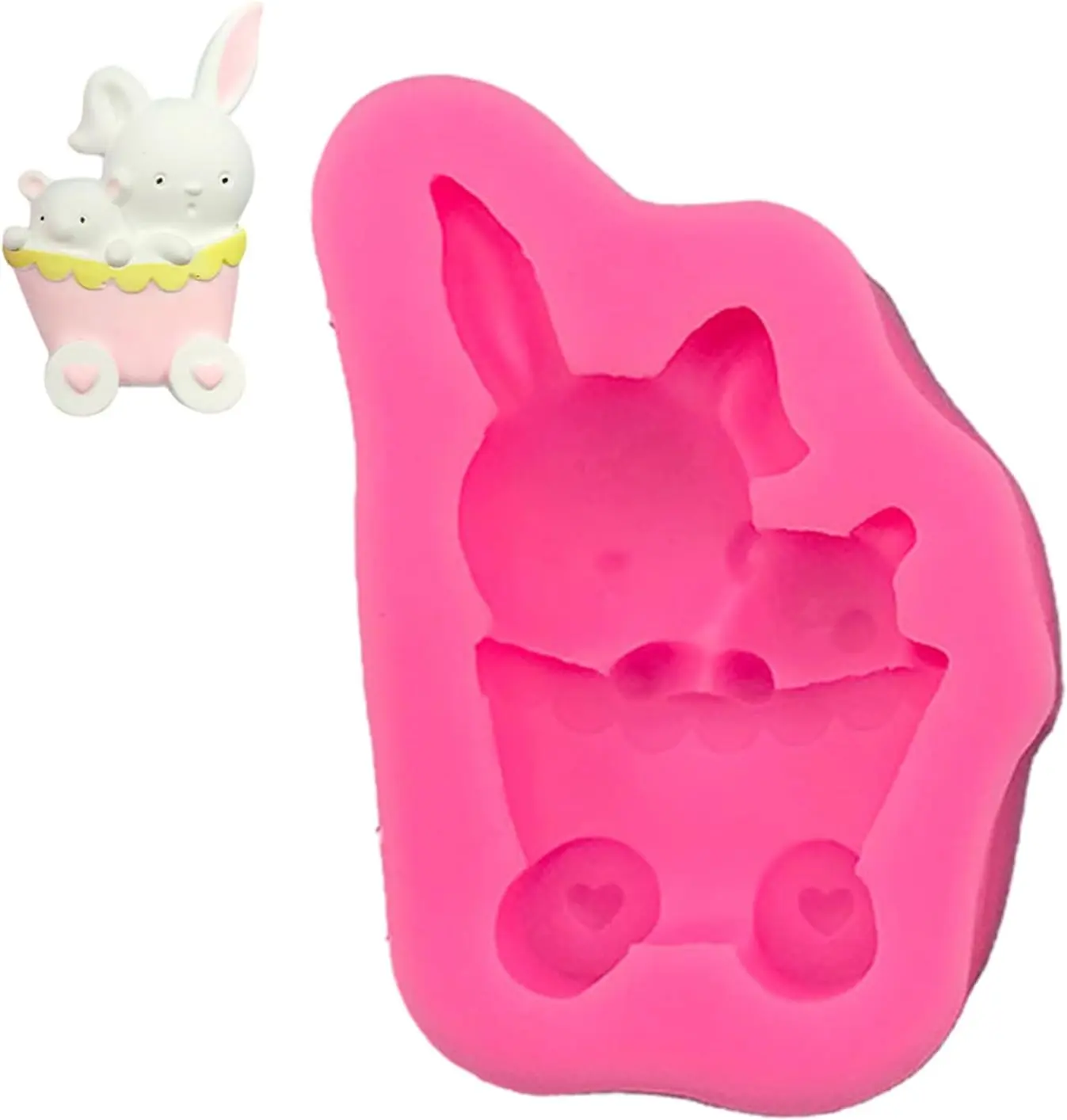 Easter Rabbit Silicone Mould