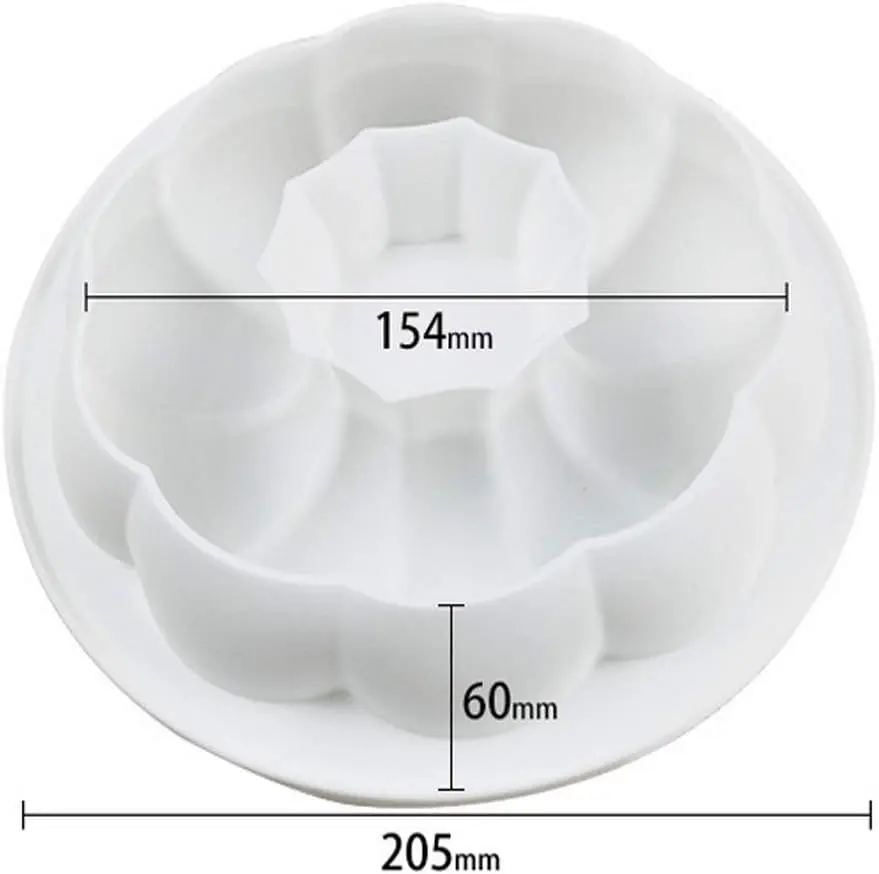 Spiral Silicone Cake Pan Pastry Donut Non Stick silicone mould