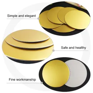 1 pcs golden cake base