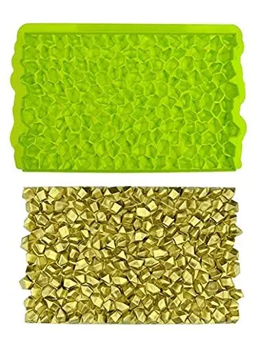 Daimond Onlay Lace Mat for Cake Borders Silicone Mould