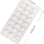1pc Polycarbonate Heart Shaped Chocolate Mould