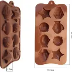 Sea Shell Shaped Chocolate Silicone Mould