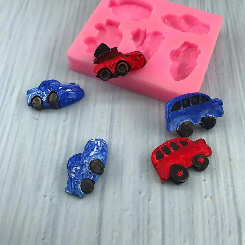 5 cavity car silicone mould