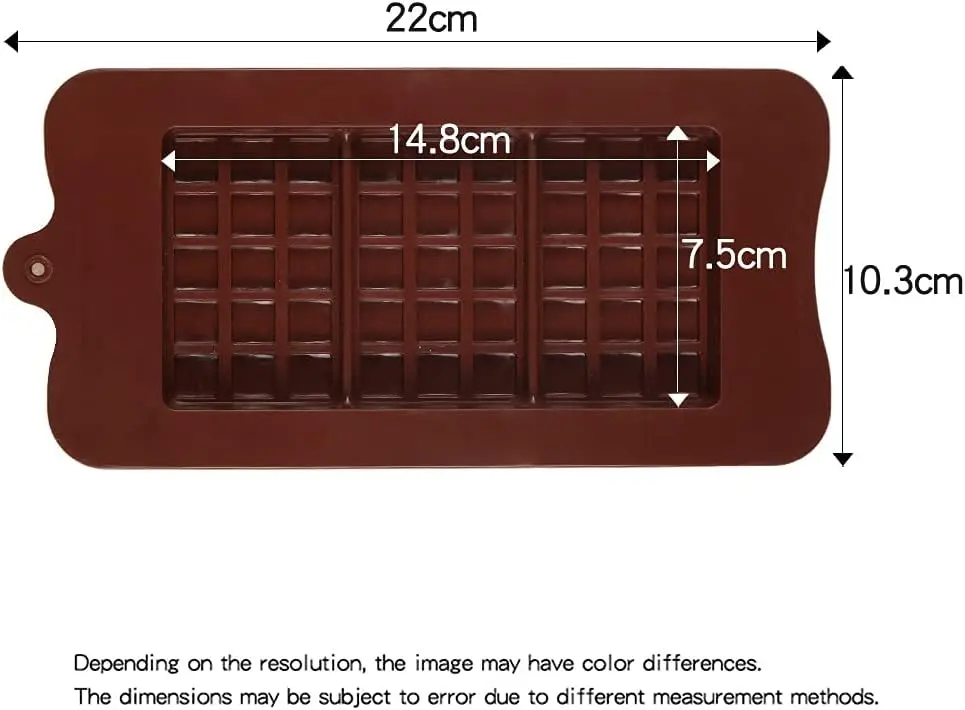 Chocolate 3 mini bar silicone Mould