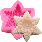 Snowflake ,chocolate,candy,candle silicone mould