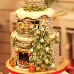 Christms tree silicone mould