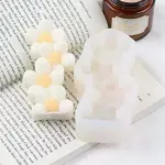 Candle Flower 3 Stacked Silicon Mould