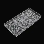 Polycarbonate 3D Chocolate Letters Mould
