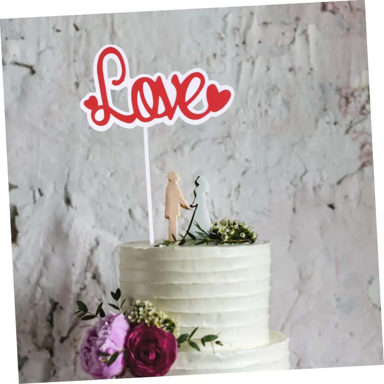 Love topper Valentine Day cake topper