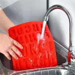 26 Cavities large Alphabet Numbers Silicone Baking Mould,Capital Letter Moulds Chocolate mould Ice Cube DIY Moulds