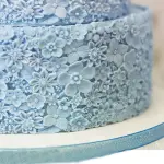 Flower Silicone Embossing Mat Fondant Impression Textured Lace Mat Cake Border Brim Decorating Mould