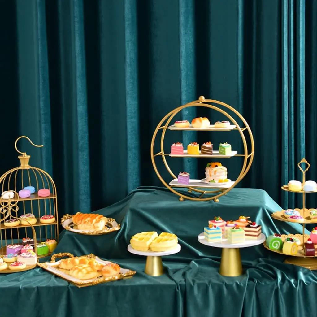 3 Tier Round metal Stand for cupcake,snacks,desserts