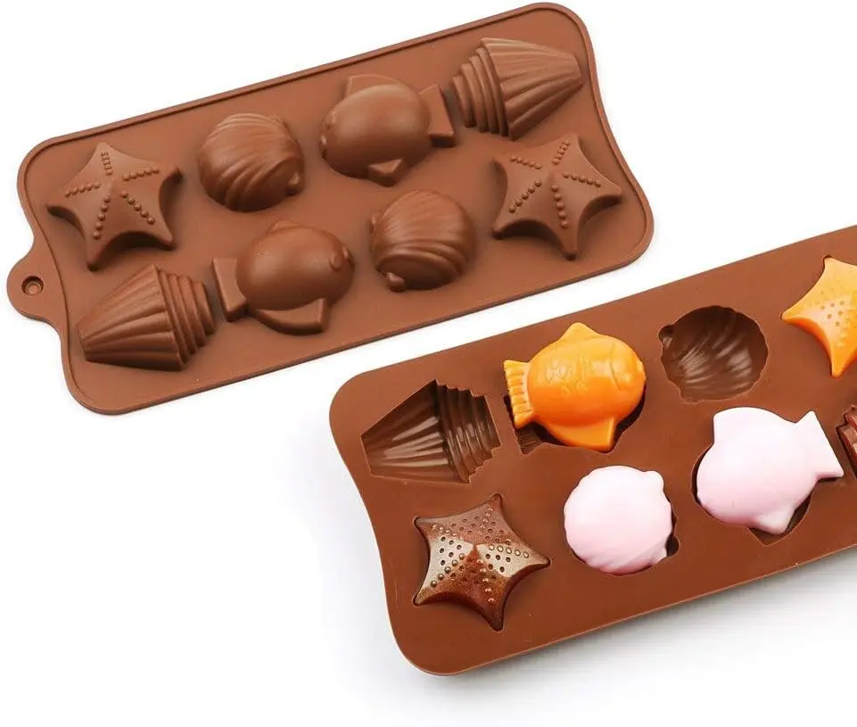 Sea Shell Shaped Chocolate Silicone Mould