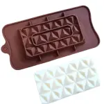 3d triangle shaped Chocolate bar Mould