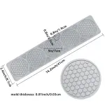 5 cavity Honey Bee comb with honey bees chocolate garnish mould