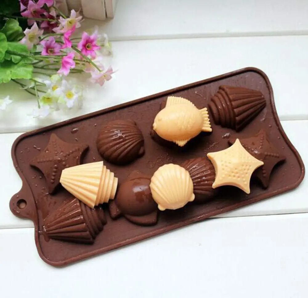 Sea Shell Shaped Chocolate Silicone Mould