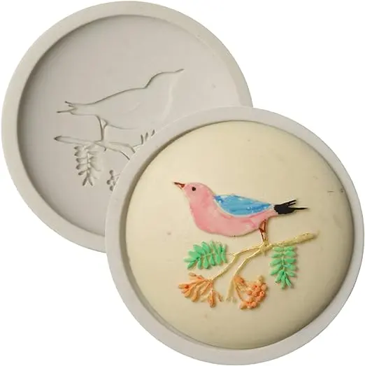 Bird Shape Silicone Sugarcraft Cupcake Mould,Fondant Cake Decorating Tools Bakeware