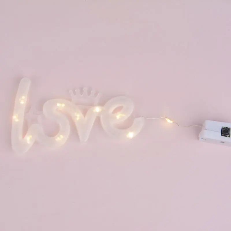 1 pcs led love cake toy topper