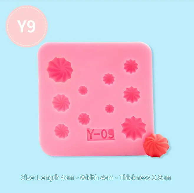 Miniature Swirl Silicone Mould