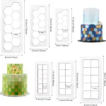 3 pcs Geometrical Cutter Sets