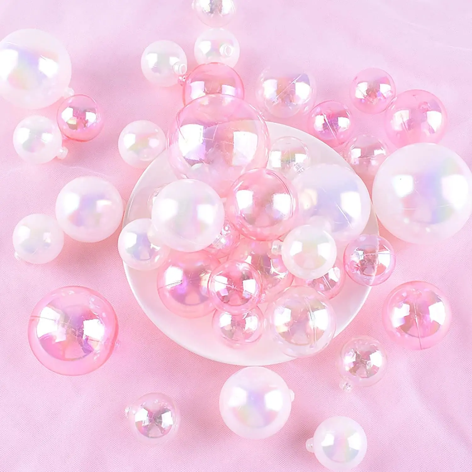 9 pcs pearl finish balls set