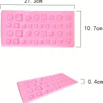 Large mat Multi Cavity button Silicone Mould