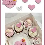 5 pcs Mom theme cake topper STYLE 22