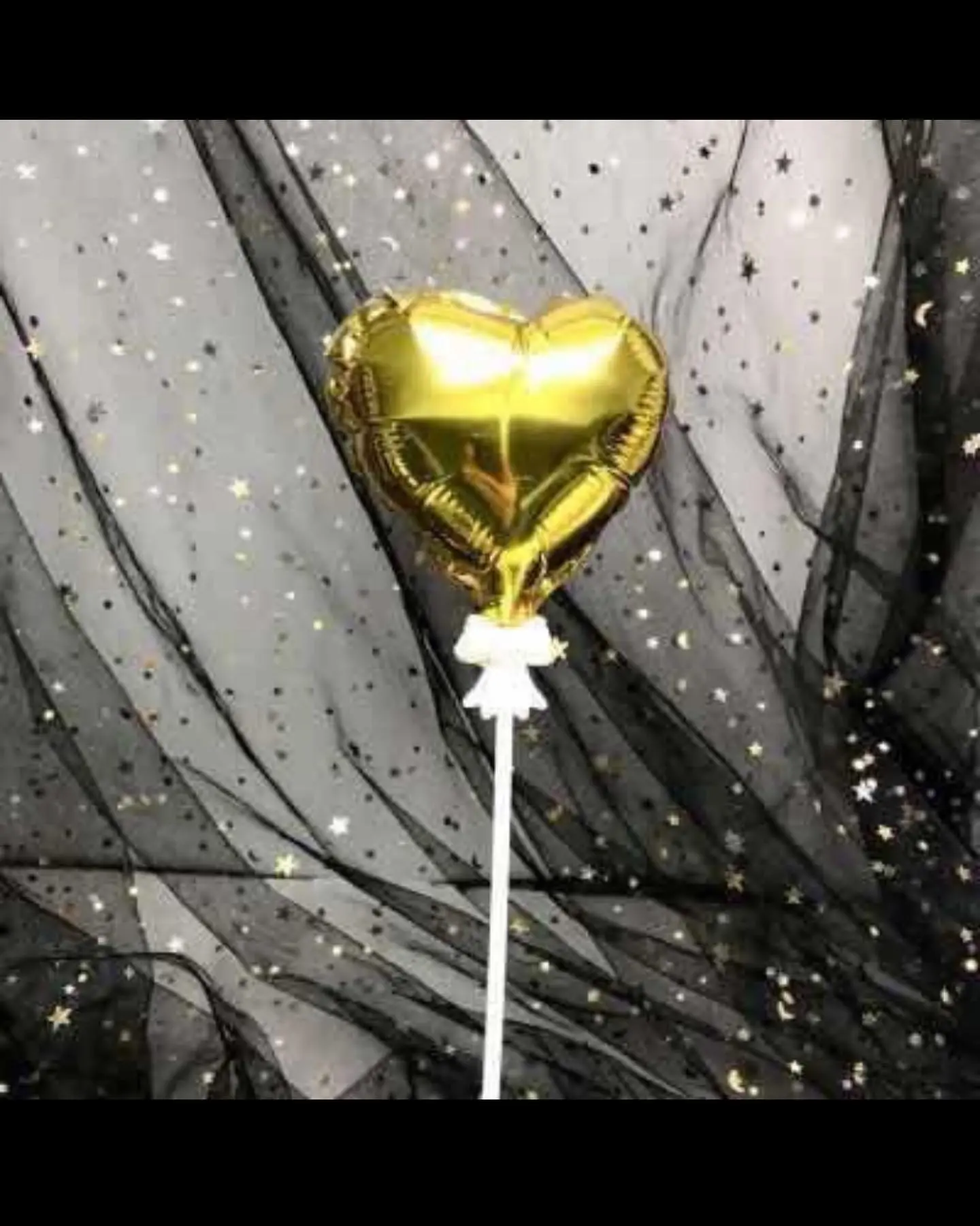 Heart Balloon Cake Topper