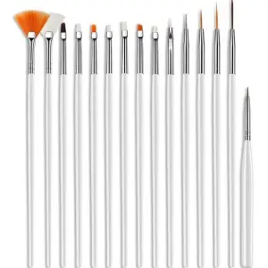 15Pcs/Set Fondant Cake Brushes DIY Cake Decorating Tools Sugar Craft Brush Pen Pastry for Fondant Painting Cake Decorating Tools
