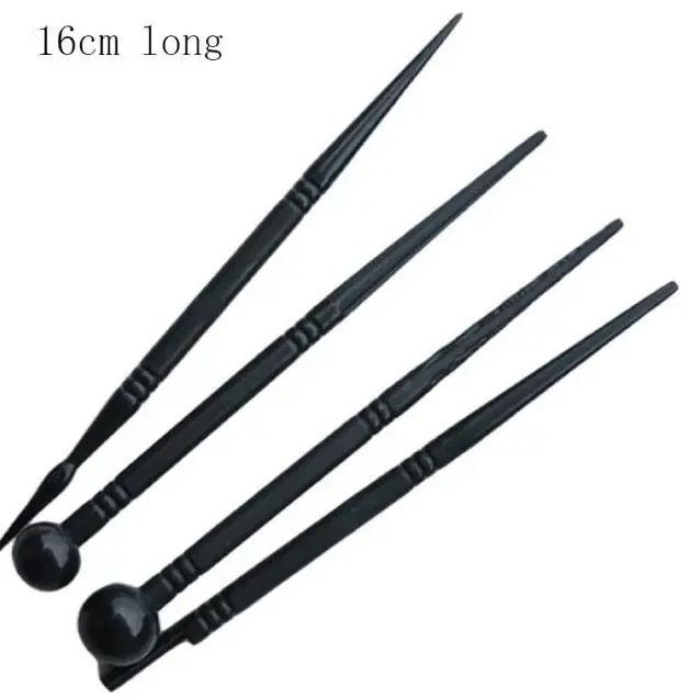 4pcs/set Baking Tools Useful Carving Pen Gadget Cake Decorating Tools Simple DIY Modeling Tools Flower Fondant Biscuit Cake Mold