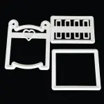 Baby Crib Fondant Cutter set