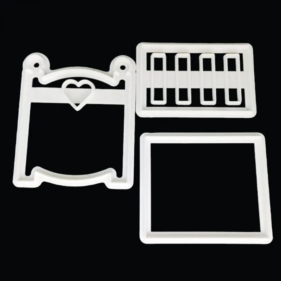 Baby Crib Fondant Cutter set