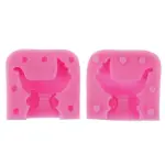 Baby pram/pushchair Silicone Mould for Sugar Craft,Fondant,Cake Decorating