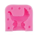 Baby pram/pushchair Silicone Mould for Sugar Craft,Fondant,Cake Decorating