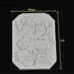 Rose flower theme Flower Mould